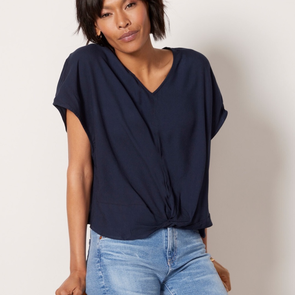 Splendid Elisa top, Navy, M, NEW w/out tags